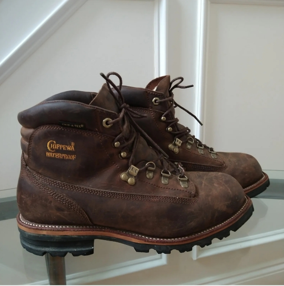 CHIPPEWA Boots Men's Waterproof Insulated Bay Apache 25493 US 10EEE
